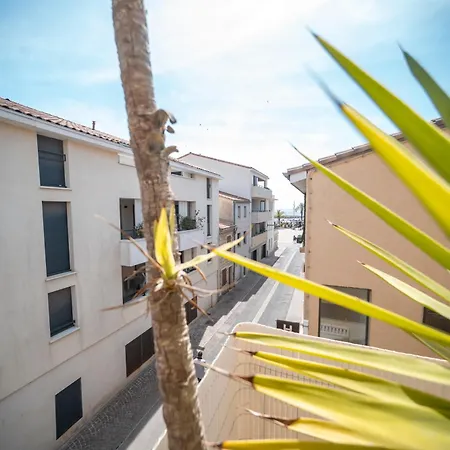Les Embruns - - Terrasse Apartmán Le Grau-du-Roi